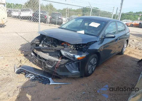 2020 Hyundai Ioniq Hybrid Blue z USA, uszkodzony, nr VIN KMHC65LC4LU227313